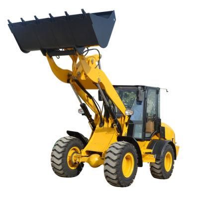Construction Machinery Articulated Mini Wheel Loader with Bucket