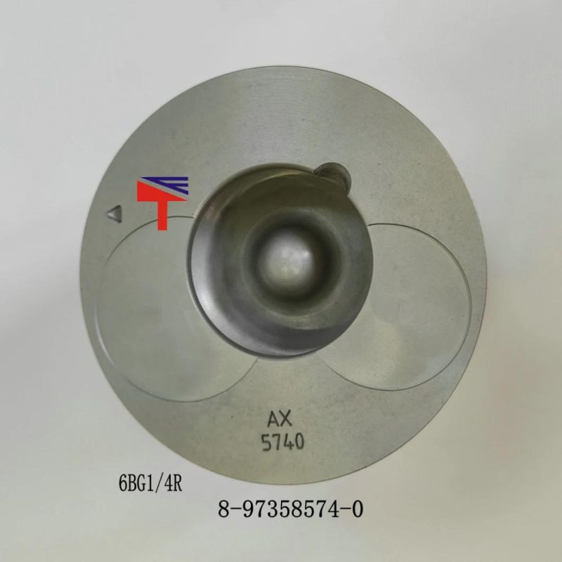 High-Performance Diesel Engine Parts Piston 8-97358574-0 for Excavator Zx250h-3G Engine 6bg1/4r