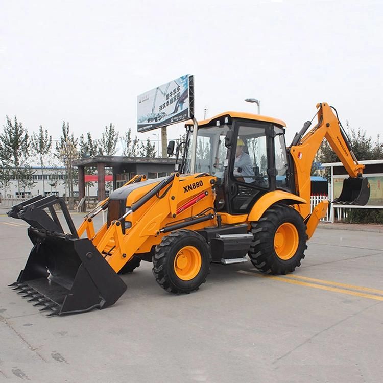 China High Quality Backhoe Loader Xn880 on Sale