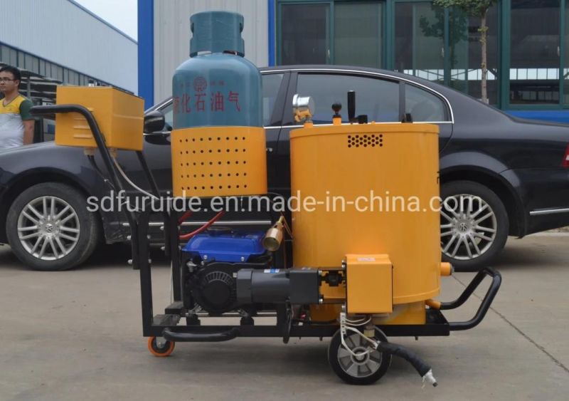 60L Small Hand Push Type Road Asphalt Crack Sealing Filling Machine Price Fgf-60