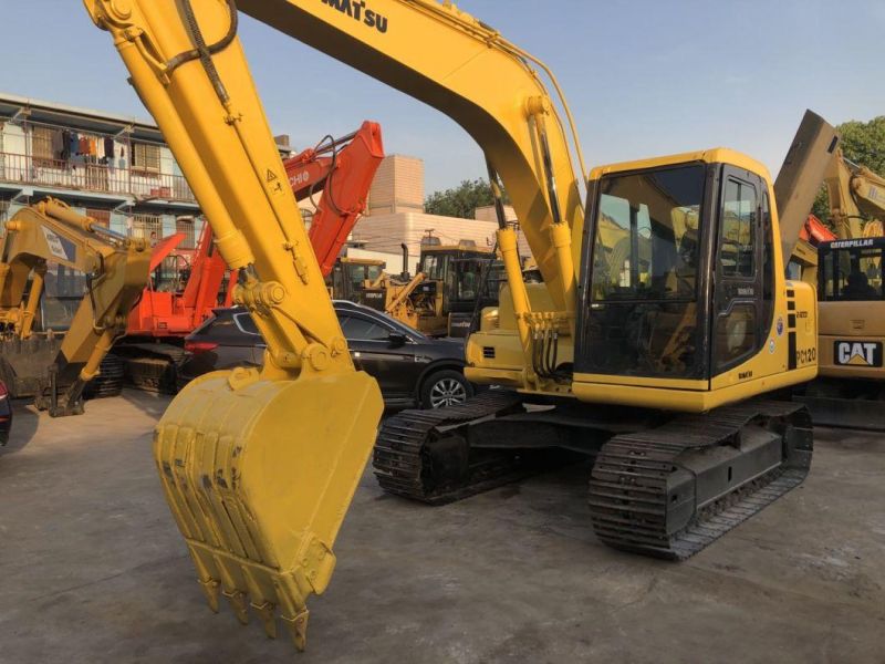 Medium Size 12t Komatsu PC120, Komatsu PC120-6 PC120-5 Crawler Excavator