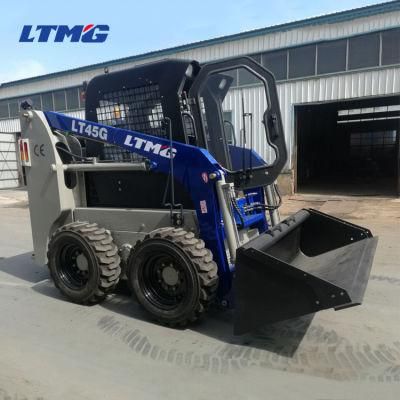 Freely Operation Skid Loader 700kg for Small Working Place