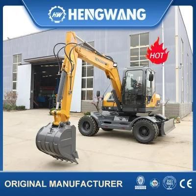 8 Ton New Hydraulic Wheel Construction Equipment