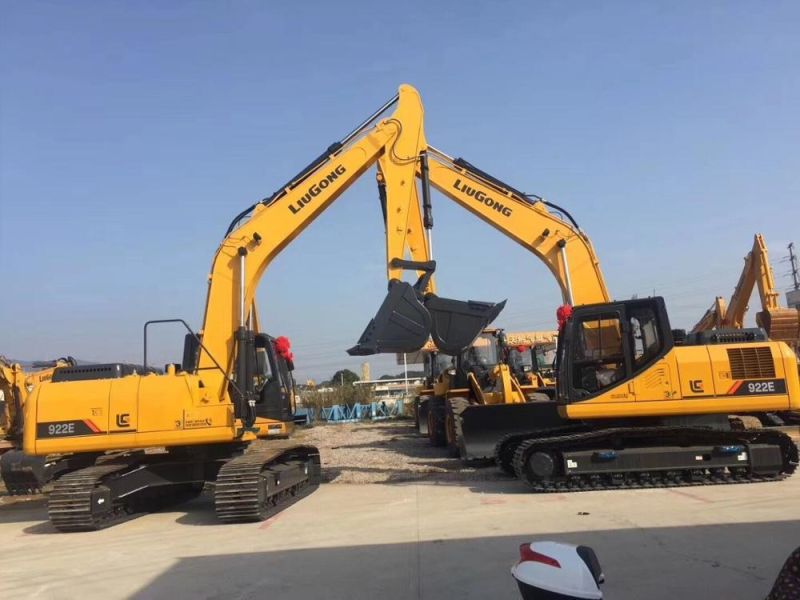 Chinese Brand Liugong 922e 22ton Hydraulic Crawler Excavators