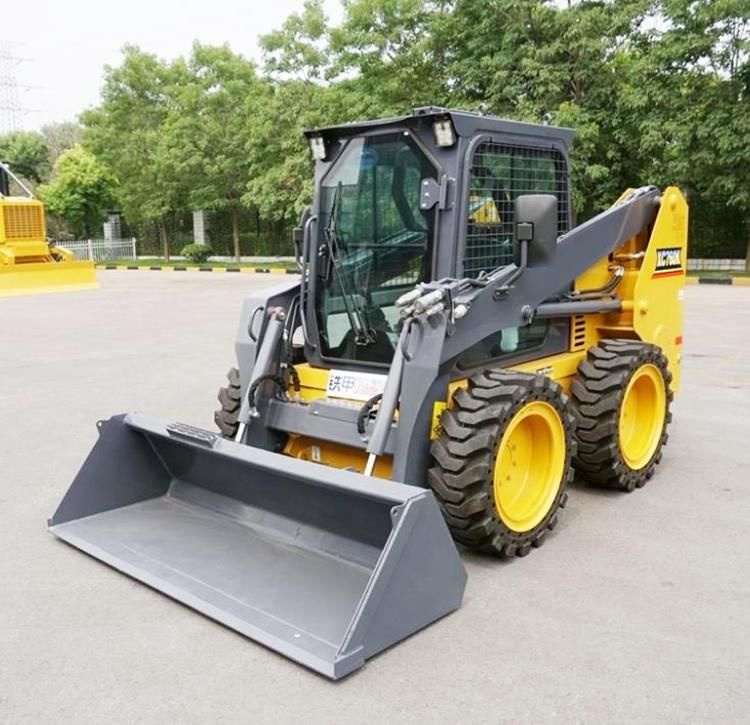 XCMG Official 1000kg Cheap Mini Skidsteer Loader Xc760K China Brand Mini Skid Steer Loader for Sale