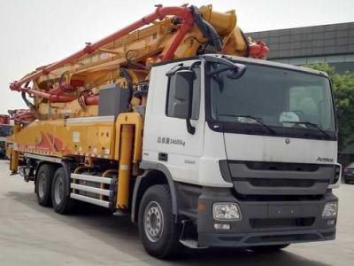 China Famous Brand Hb48K 45m Hot Sale Concrete Pump Truck Price