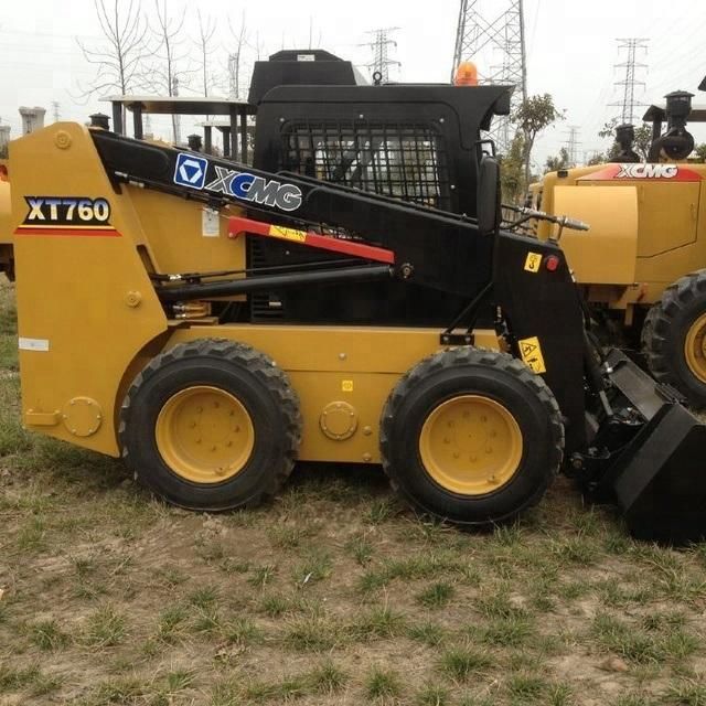 XCMG Xt760 Mini Skid Steer Loader Multifunction Chinese Small Skid Steer Loader Price (more models for sale)