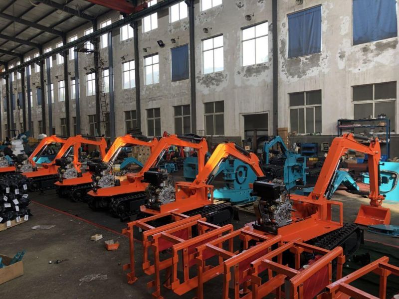 Construction Project Lonking Mini Excavator with Yanmer Engine