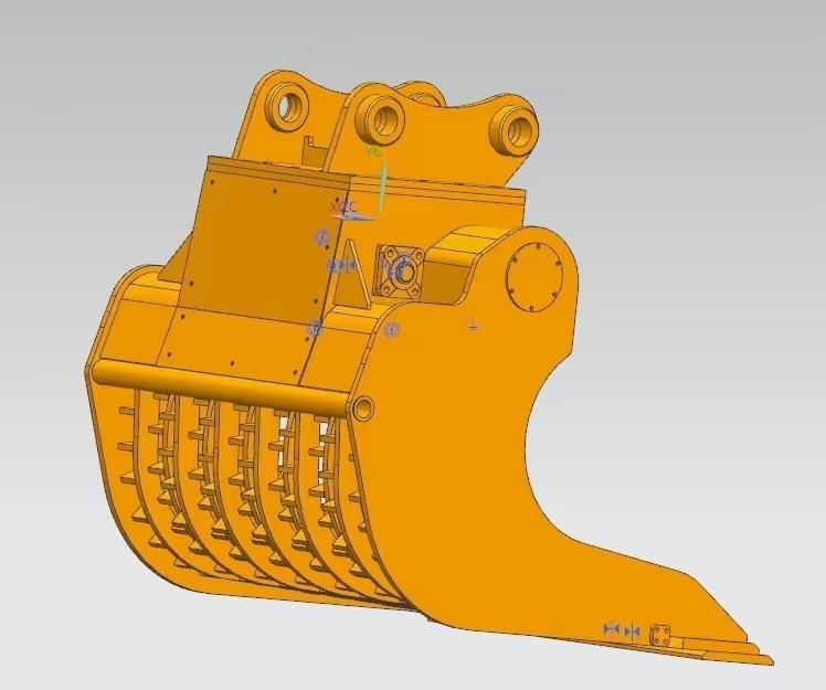 High Frequency Vibrating Screening Bucket