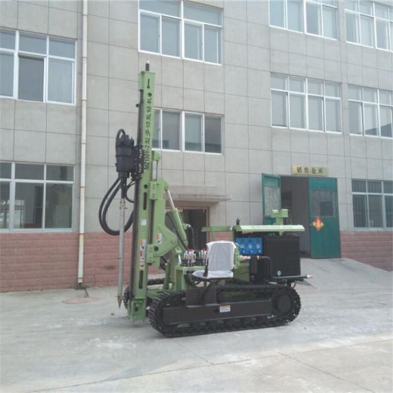 Mini Solar Pile Driver Ground Screw Drilling Rig for Solar PV Helical Screw