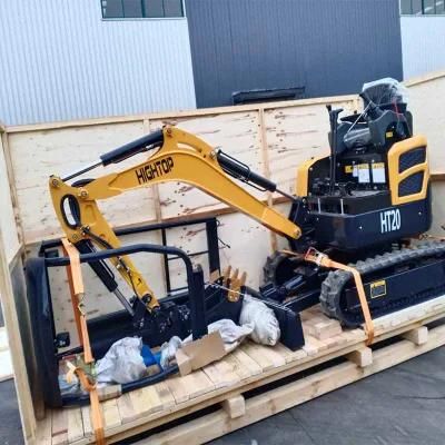 China Directly Selling 2000kg 2 Ton Chinese Professional Mini Crawler Excavator with Yanmar Engine for Sale
