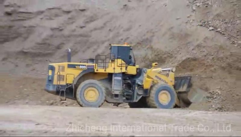 Used Secondhand Earth Moving Wheel Loader Komatsu Wa230 Wa250 Wa300 Wa320 Wa380 Wa400 Wa420 Wa470 Wa500 Wa600 Wa500-6 Loader Komatsu Wa600-6 Front Wheel Loader