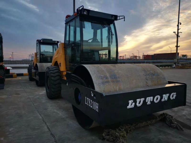 Lutong 12 Ton Single Drum Vibratory Rollers Construction Machine