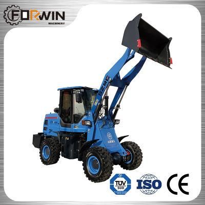 Factory Fw915b 1.5t Agriculture Articulated Mini Small Compact Farm Garden Tractor Wheel Front End Loader with Huafeng Engine for CE