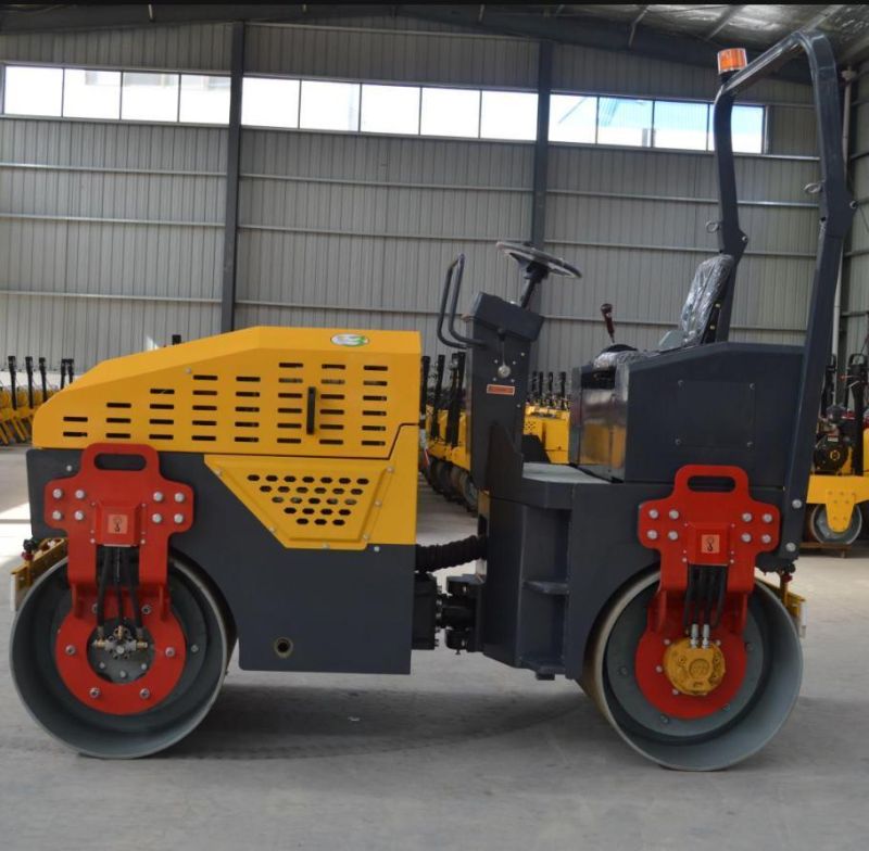 Pme-R3000 3ton Road Roller with Hydraulic Double Wheels Drive