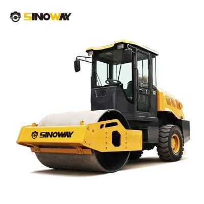 Sinomach Single Drum Vibratory Roller Xs600j 6 Ton Small Road Roller for Sale