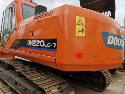 Excavadoras Dosandh220LC-7 /Usadas / Segunda Mano / Baratas / 80% Nuevas / Excavadoras De Orugas / Fabricadas En Jap&oacute; N Excavator