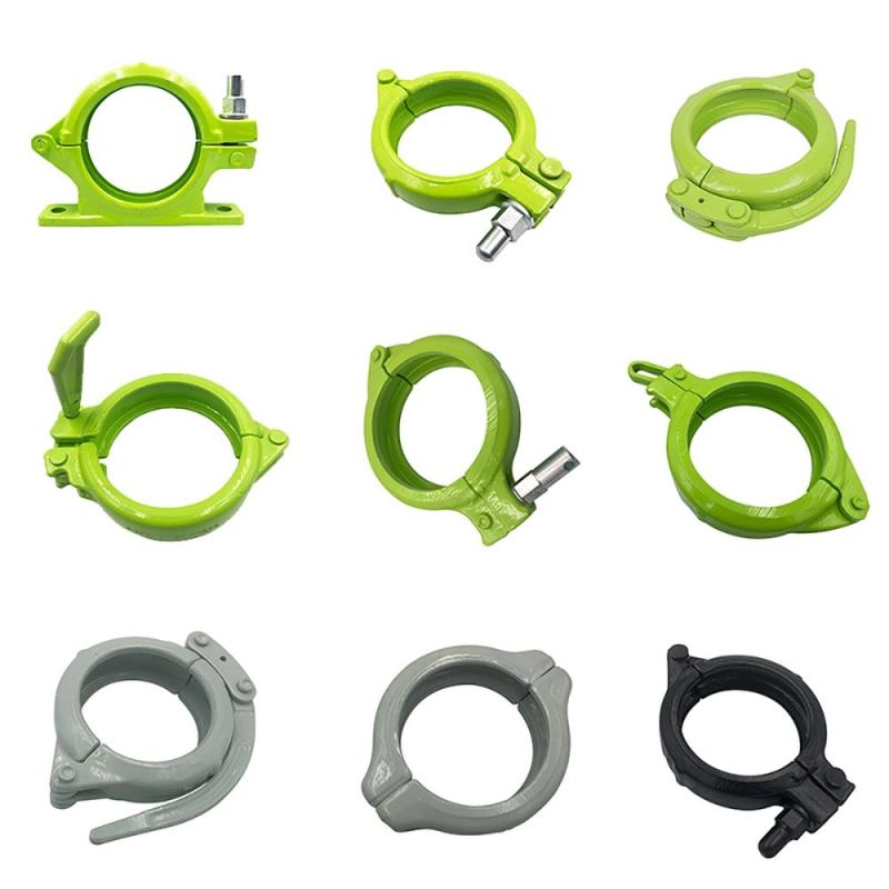 China Best Selling High Pressure Flexible DN50 Quick Pipe Clamp