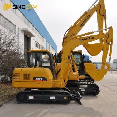 Brand New Small 6 Ton Crawler Excavators Se60-9 with Best Price Mini Compact Digger