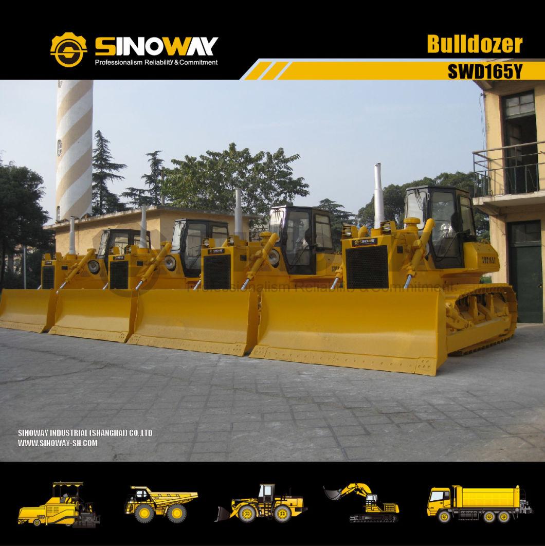 China New Crawler Bulldozer with Three Shank Ripper for Earthmoving