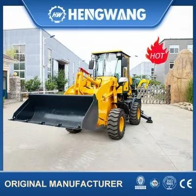 4X4 Drive Backhoe Loader with Bucket