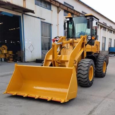 High Loading Multifunction Mini Loader Rubber Wheel Loader Engine for Agriculture