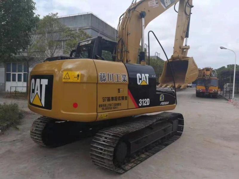 12ton Used Mining Crawler Excavators Cat 312D with Well Maintance, Good Working Condition Cheap Price on Sales
