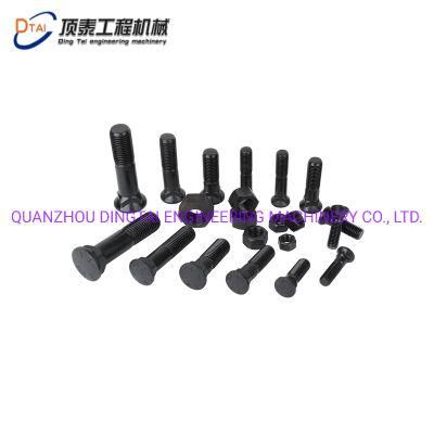 6y9024 Excavator High Strength Track Shoe Bolt and Nuts