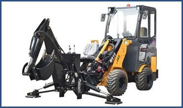 Skid Steer Wheel Loader Attachments Mini Backhoe Excavator