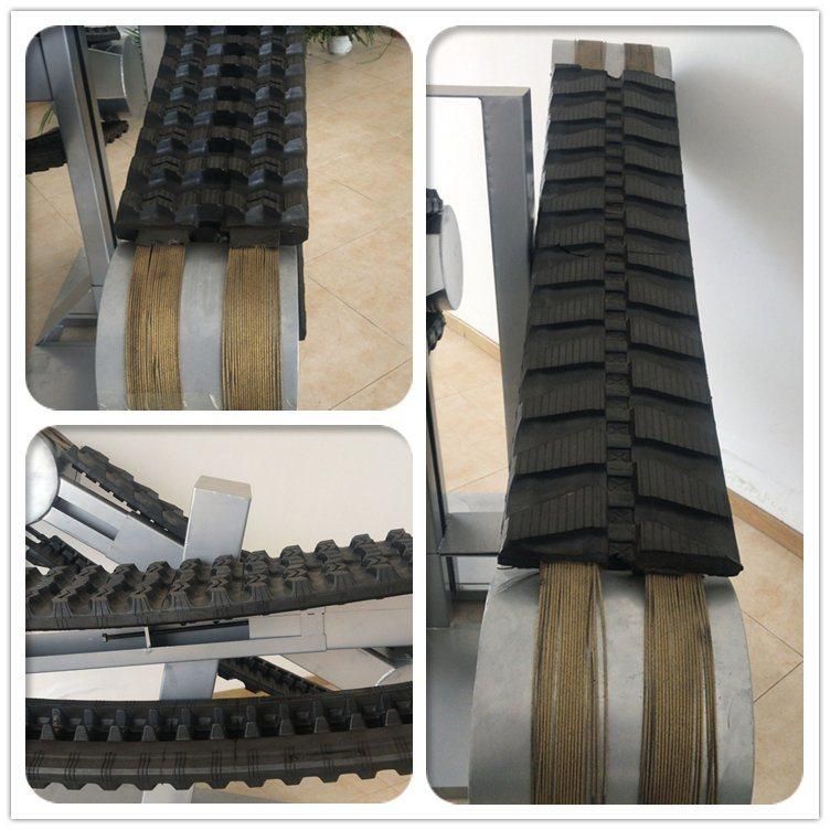 Excavator Undercarriage Rubber Track (450X81X76W) for Dx80 Tb80fr Ex70UR