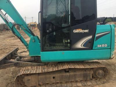 Japan Original Mini Used Crawler Kobellco Sk60/55sr-3 Excavators Low Price High Quality Hot Sale