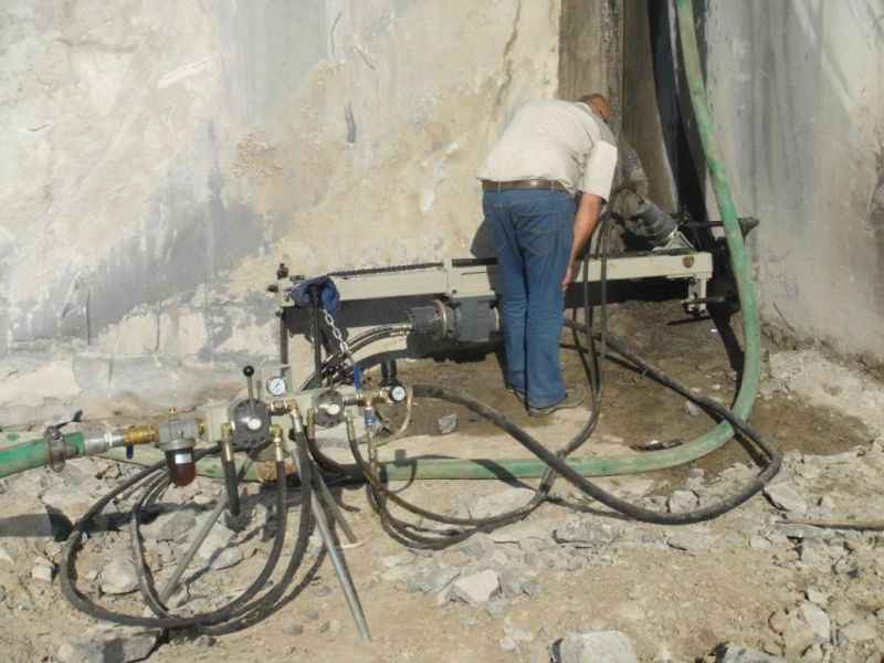 Quarry Stone Holes Drilling Full Pneumatic Horizontal and Vertical Drilling DTH Drill Machine