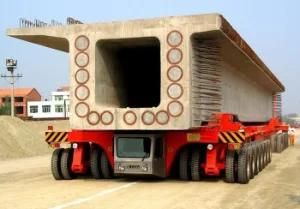 Mobile Tyre Trolley Used in Precast Yard