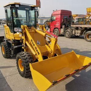 2.5ton Articulated Compact Drive Tractor Front End Wheel Loader for Construction Machinery