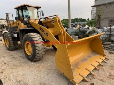 Secondhand Large Wheel Loader LG968 Loader with Rock Bucket