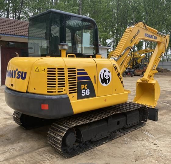 Mini Excavator Komatsu Used Crawler Digger Japan Small Low Price Second Hand Hydraulic Crawler 6ton PC35 PC55 PC56 Excavadora Usada Excavatrice