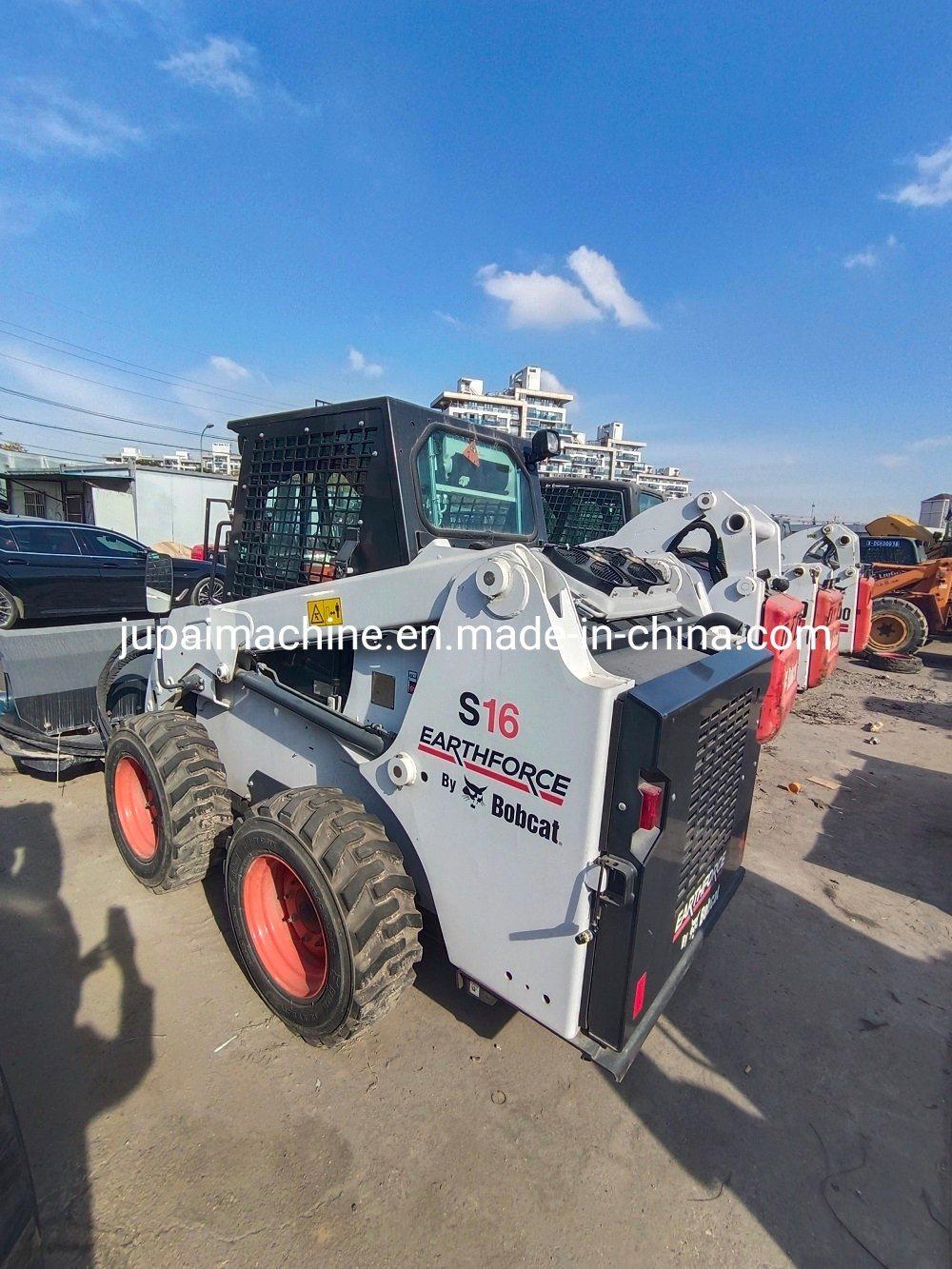 Second-Hand Bobcat S160 Engineering Construction Machinery Wheel Loader Skid Steer Loader