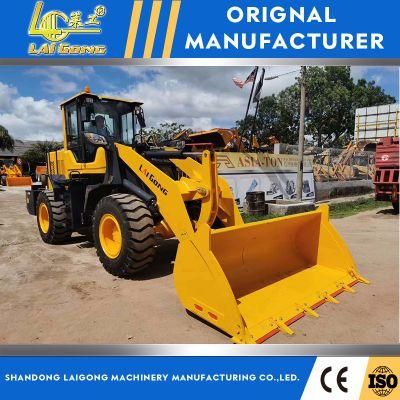 Lgcm 3ton Loading Wheel Loader with 1.8cbm Bucket Weichai Engine