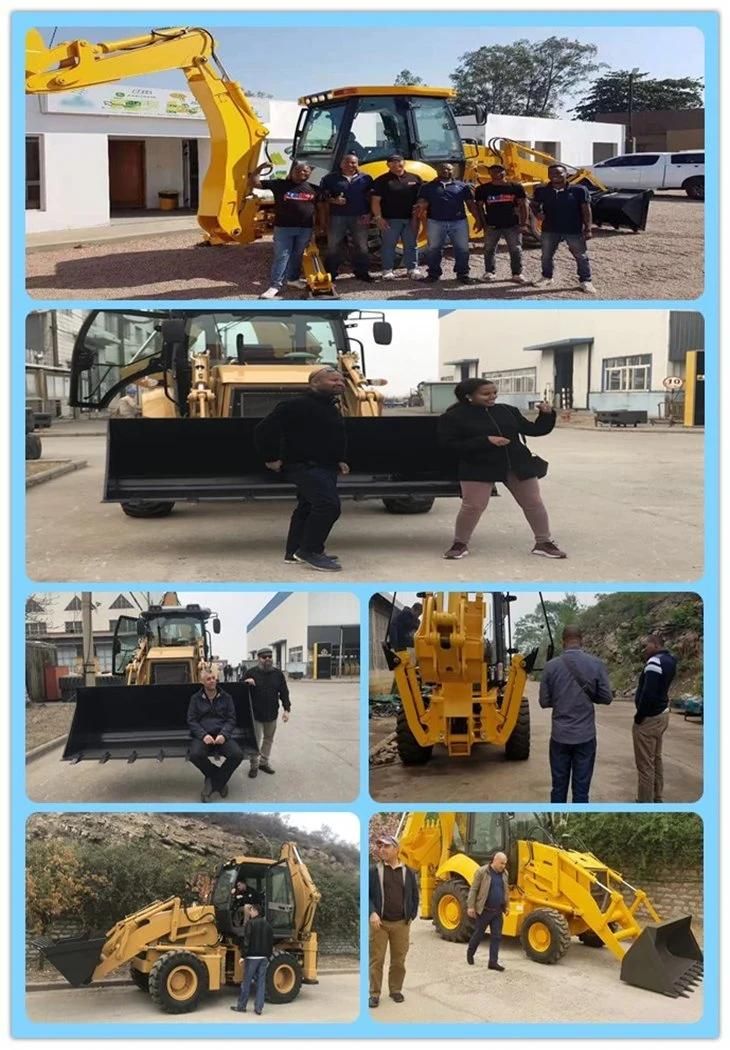 High Quality OEM Factory ACTIVE Brand AL388 8.2ton Backhoe with 74kw Cummins Engine for Sale
