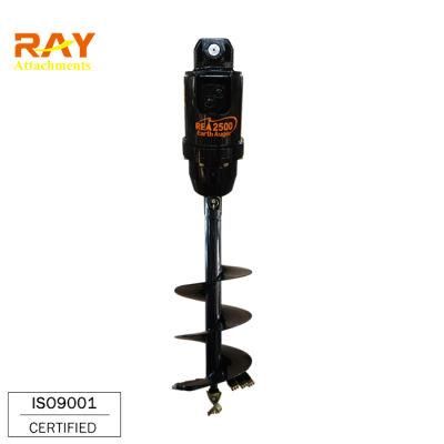Durable Hydraulic Earth Auger Drill Post Hole Digger for Excavator