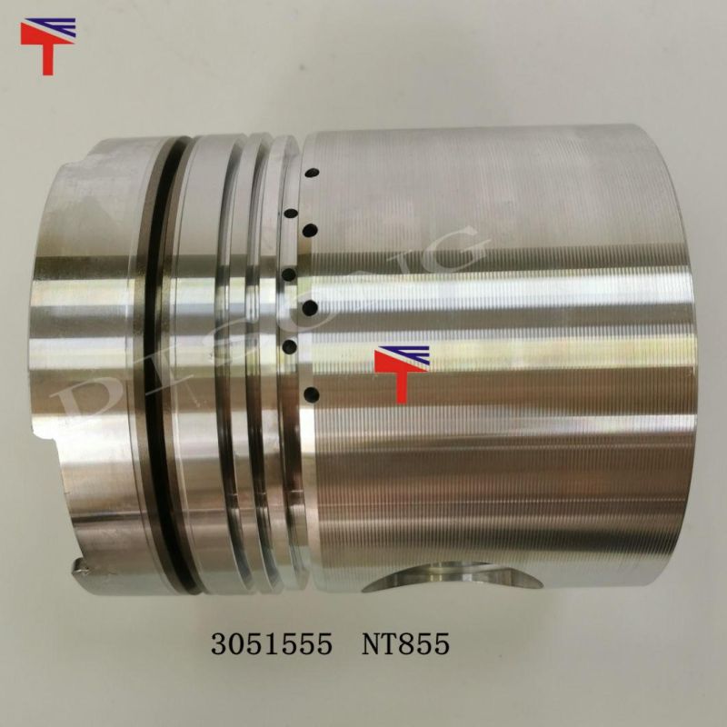 High-Performance Diesel Engine Engineering Machinery Parts Piston 3051555 for Engine Parts Nt855 Generator Set