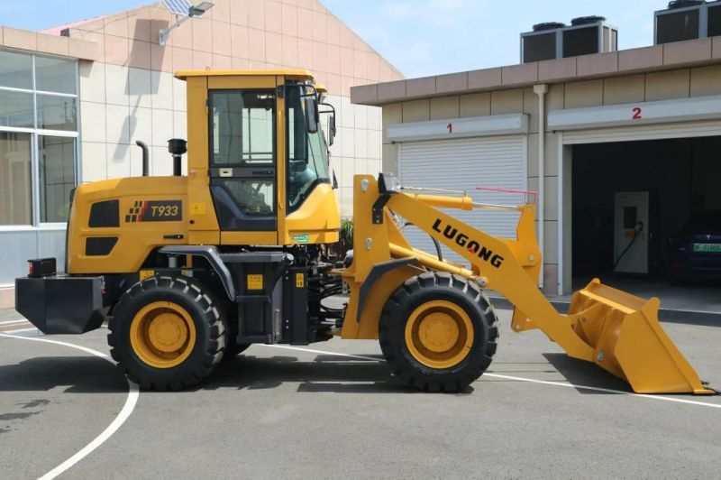 China Construction Machinery 1.8ton 1cbm Small Loader Front End Wheel Loader T933
