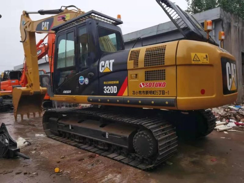 Caterpillar 320d Used Second Hand Hydraulic Crawler 20 Ton Mining Construction Machinery Hitachi Cat Excavator Used Excavators Excavadora Usada Excavatrice Sale
