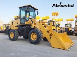 CE ISO SGS wheel loader transmission ZL16 1.6t hoflader from Abbasist factory