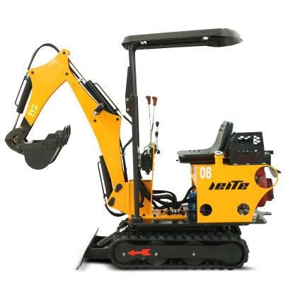800kg Mini Excavator Full Automatic Small Mini Excavator Micro Hydraulic Excavator for Sale
