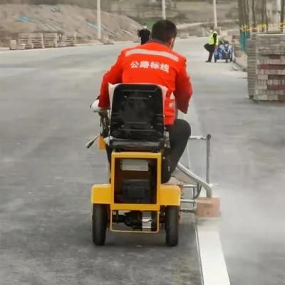 Electric Self-Propelled Booster Connect with Hand-Push Thermoplastic Road Marking Machine