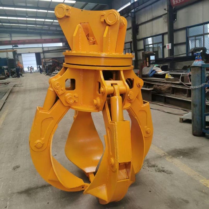 Grab Bucket Grapple Bucket Clamp Bucket for Excavator