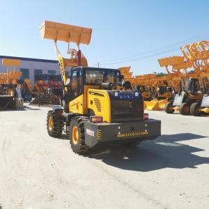 916 Wheel Loader Rated Load 1600kg Agricultural 4 Wheel Drive Tractor with Front Loader