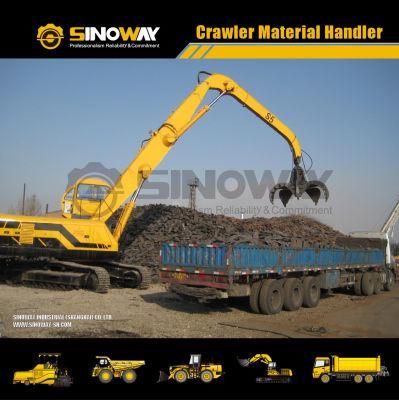 China New Fixed and Stanationary Material Handling Excavator for Sale