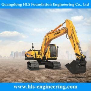 Hyundai 25t Hydraulic Wheel Excavator Construction Machine